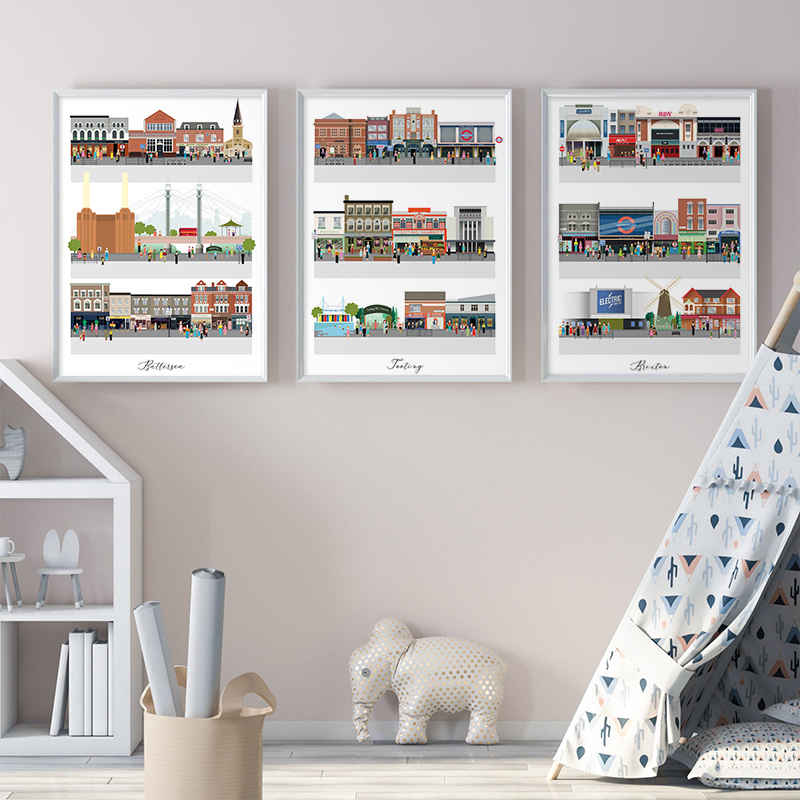 Commercial Printing London - Lukisan Kanvas Komersial London Battersea Brixton