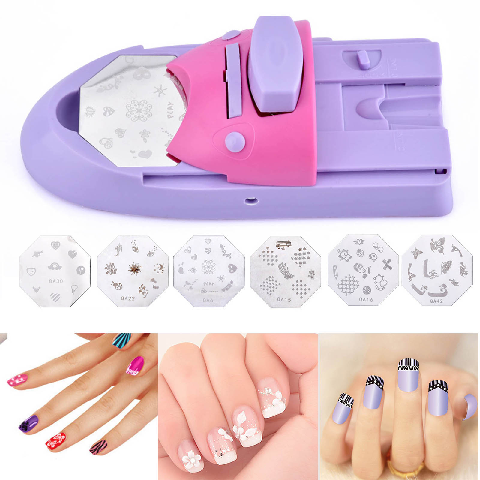 Commercial Nail Printing Machine - Printer kuku Diy, alat seni kuku