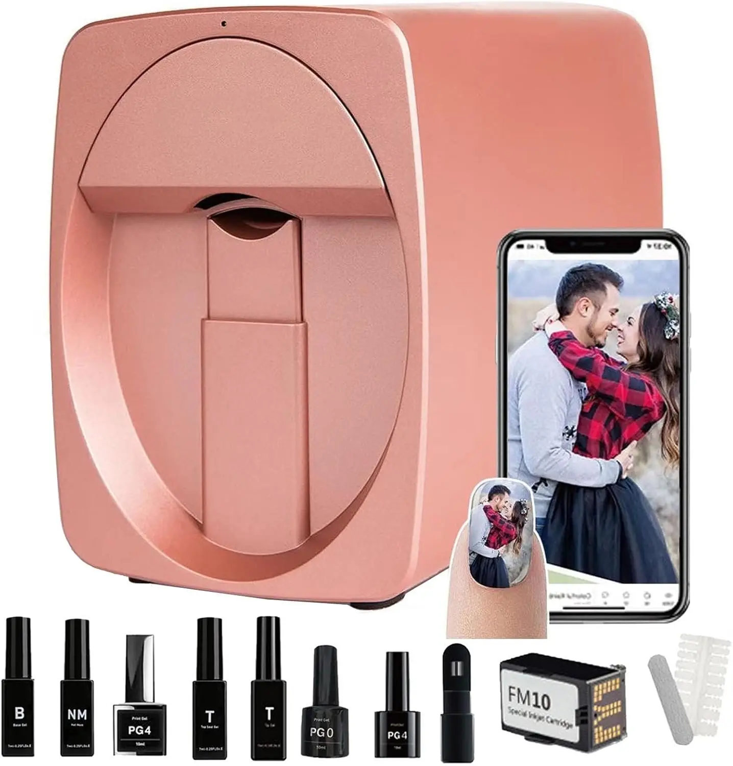 Commercial Nail Printing Machine - Mesin Printer Kuku O2nails Kit-3d Nail