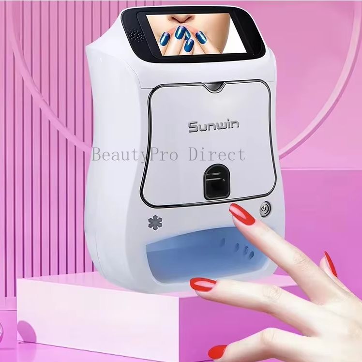 Commercial Nail Printing Machine - Mesin Printer Kuku 3D Digital Terbaru