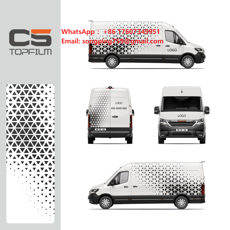 Commercial Printing Usa - Vinil Pembungkus Kendaraan Cetak Kustom Pola