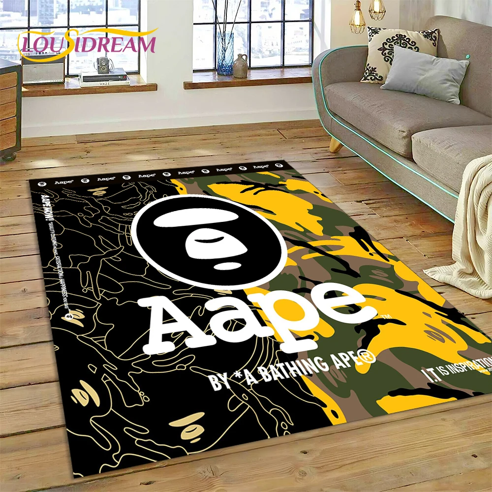Karpet Mode B-BAPE Cetak 3D un - Commercial Printing For Sale ulasan dan harga