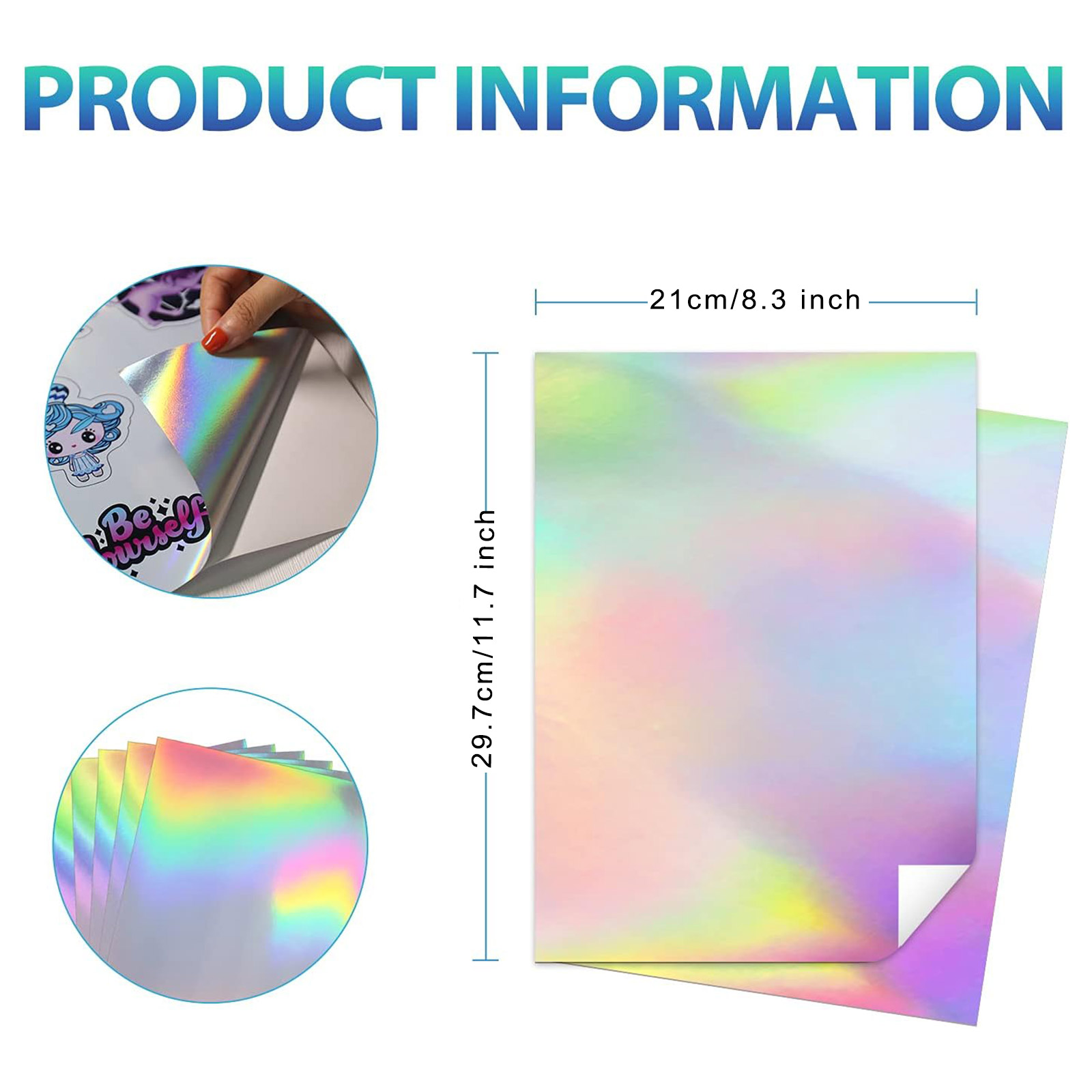 10 lembar kertas stiker meja c - Commercial Vinyl Printing ulasan dan harga
