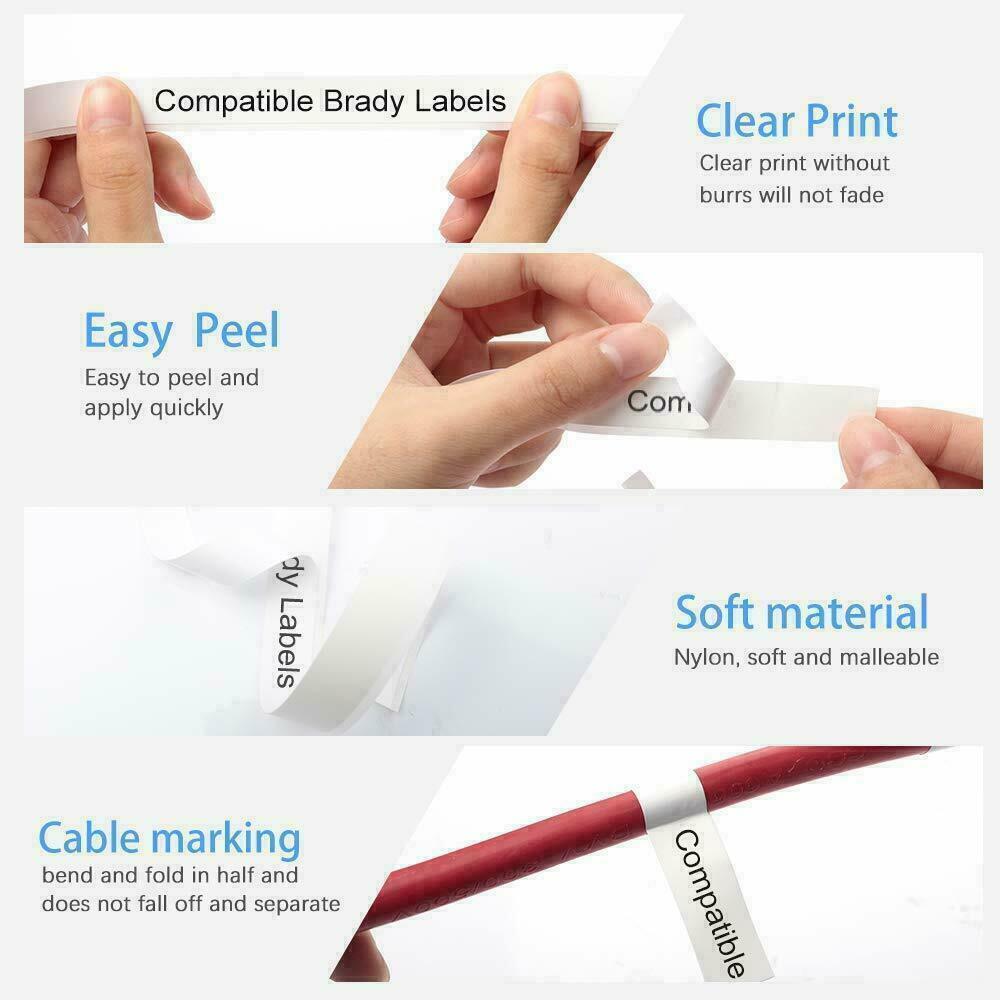 1-10PK kompatibel untuk Brady  - Commercial Vinyl Printing ulasan dan harga