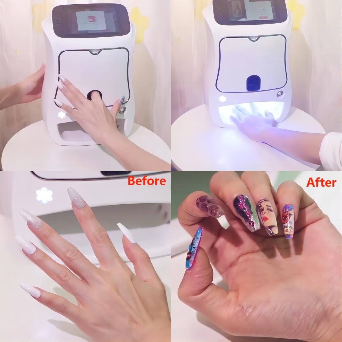 Mesin Printer Seni Kuku Digita - Commercial Nail Printing Machine ulasan dan harga