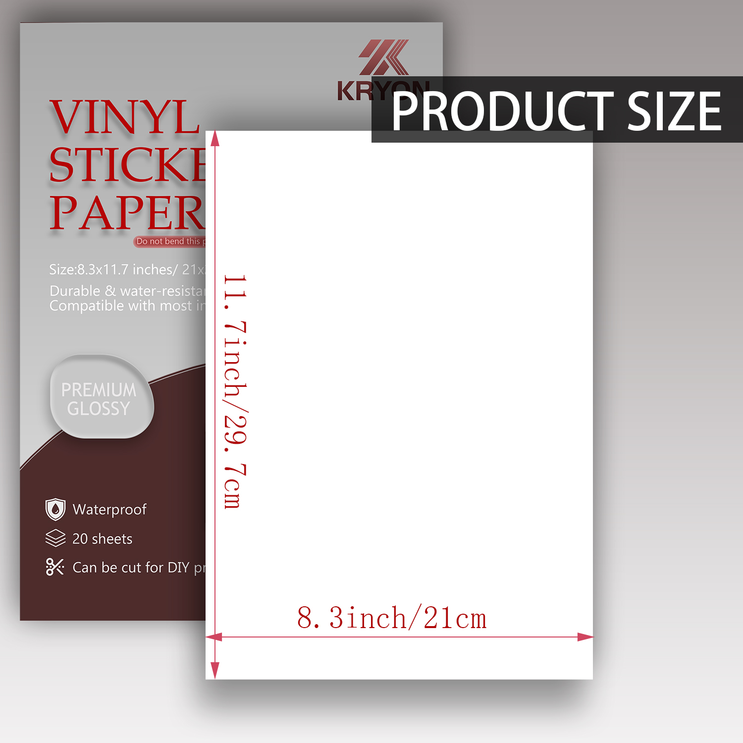Kertas Stiker Vinyl Putih Meng - Commercial Vinyl Printing ulasan dan harga