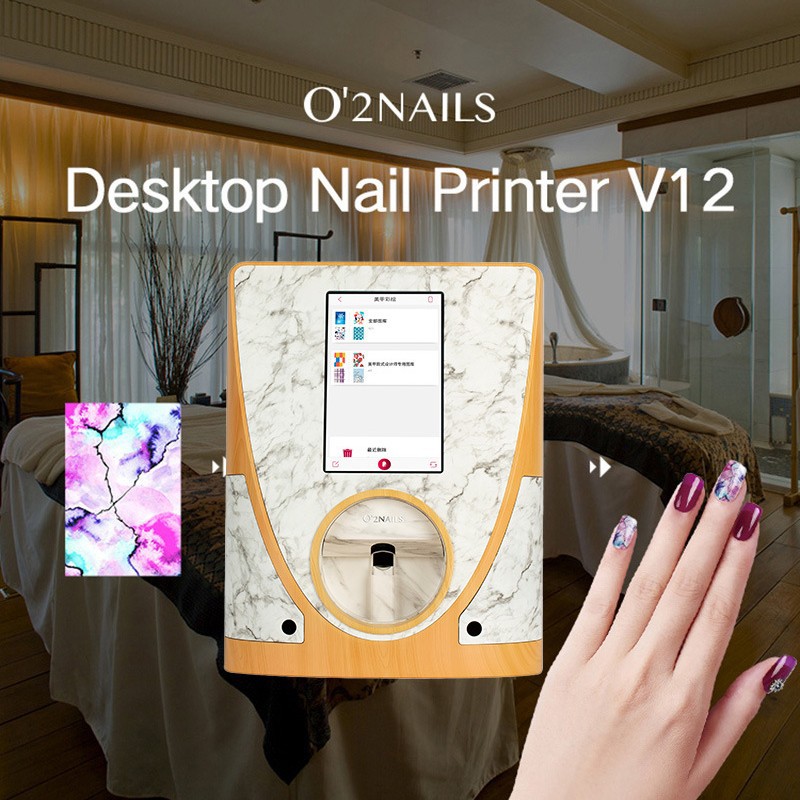 Mesin Cetak Kuku 3D DIY Pola C - Commercial Nail Printing Machine ulasan dan harga