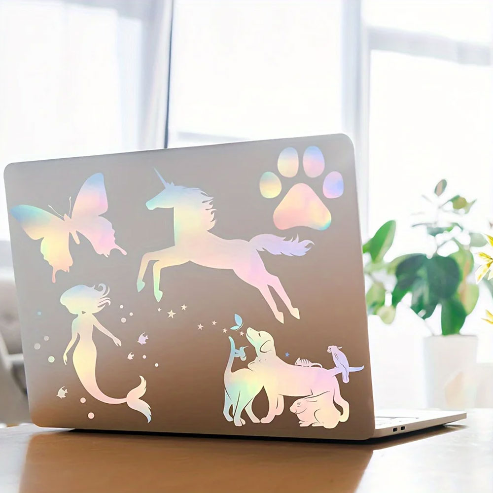 20 Lembar Stiker Vinyl Hologra - Commercial Vinyl Printing ulasan dan harga