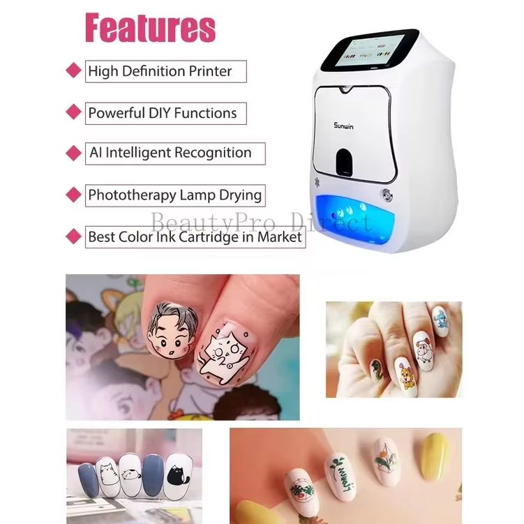 Mesin Printer Kuku 3D Digital  - Commercial Nail Printing Machine ulasan dan harga