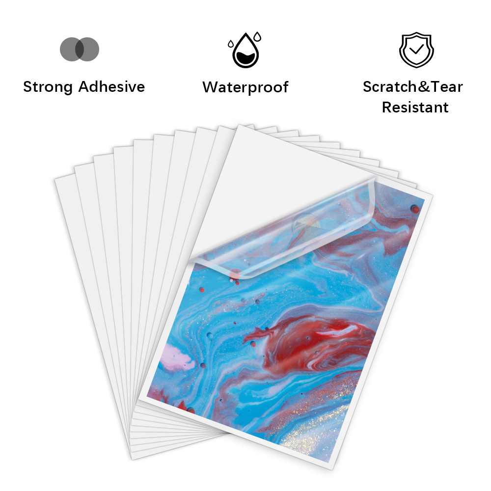 30 lembar kertas stiker vinil  - Commercial Vinyl Printing ulasan dan harga