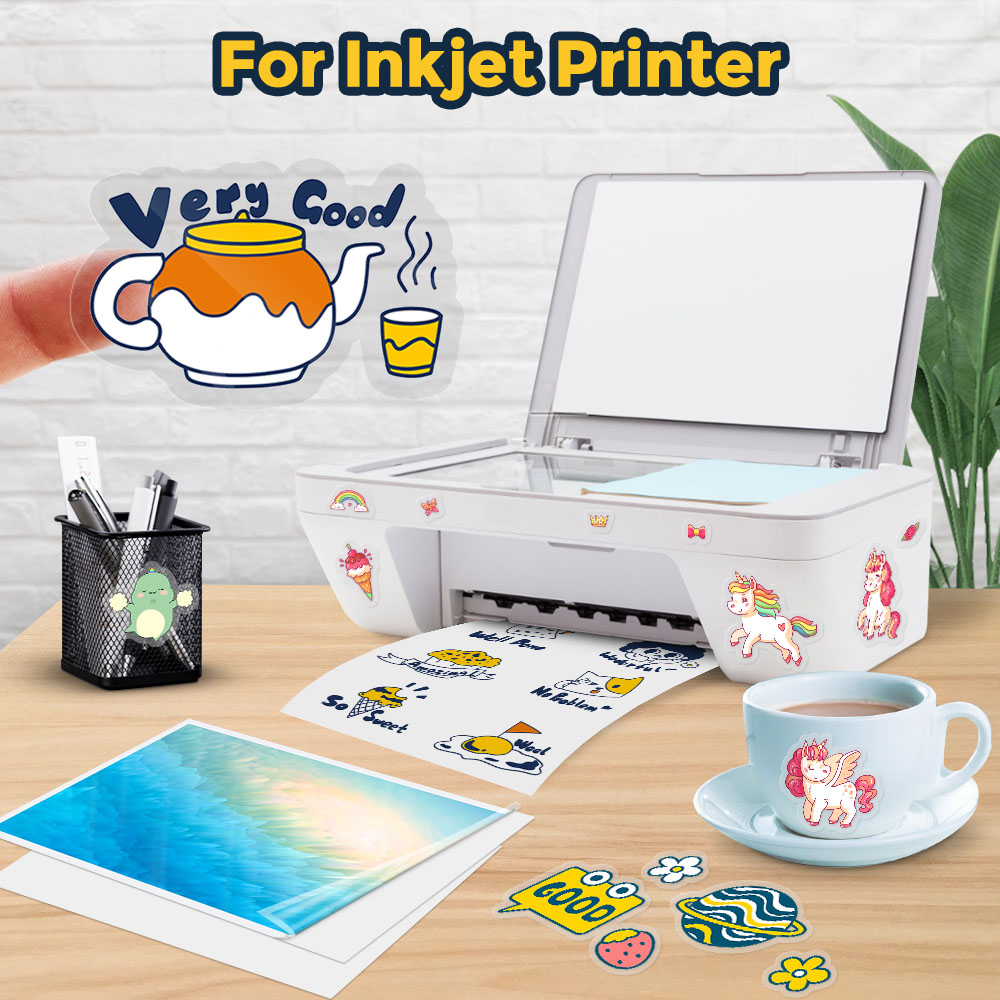 30 lembar kertas stiker vinil  - Commercial Vinyl Printing ulasan dan harga