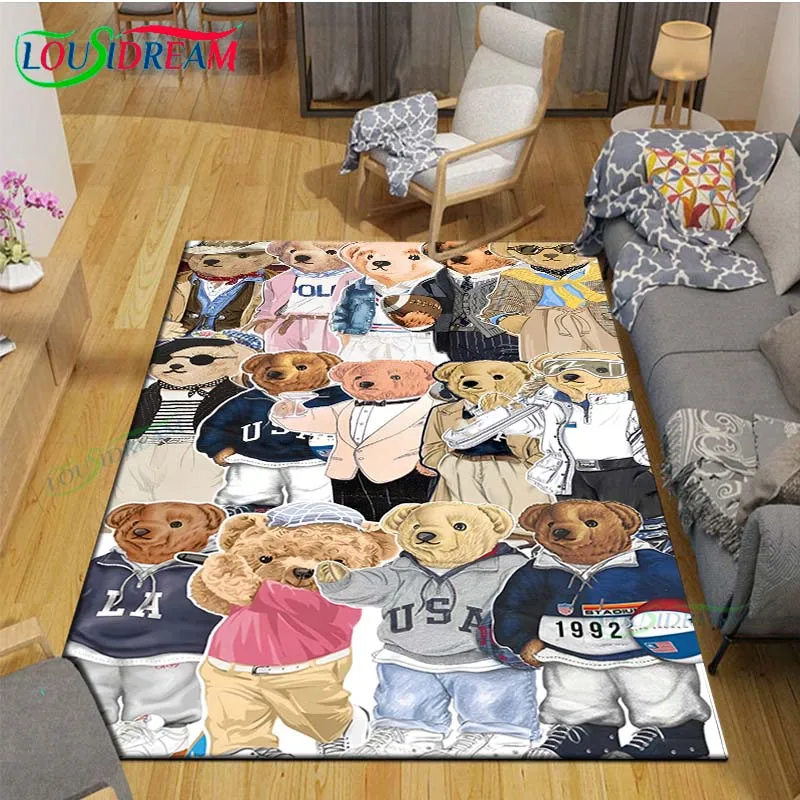 Karpet Beruang Kartun Klasik L - Commercial Printing For Sale ulasan dan harga