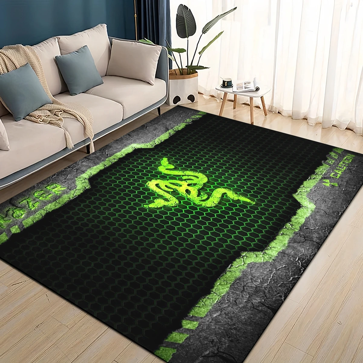Karpet Cetak 3D HOT RAZER Game - Commercial Printing For Sale ulasan dan harga