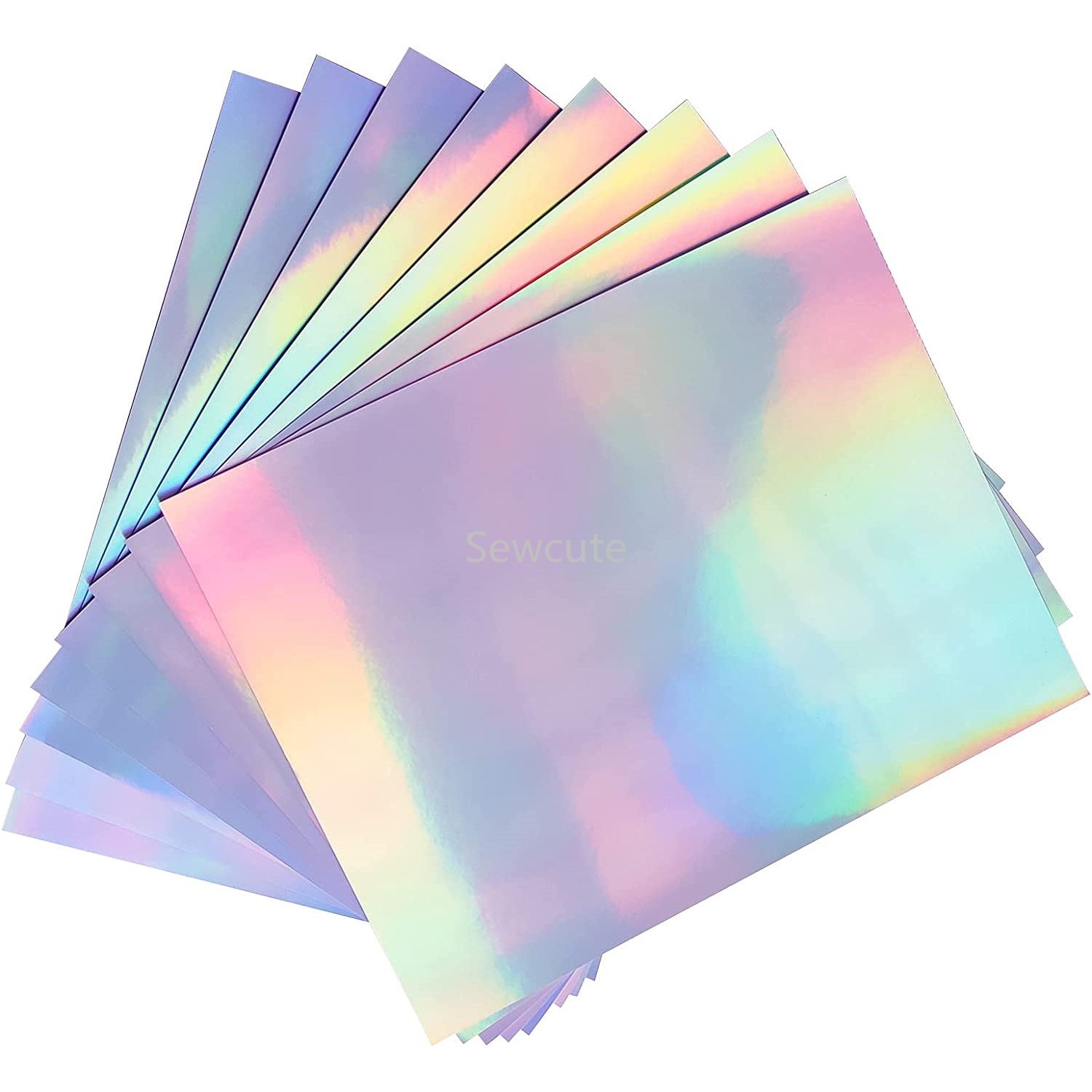 10 Lembar Kertas Stiker Hologr - Commercial Vinyl Printing ulasan dan harga