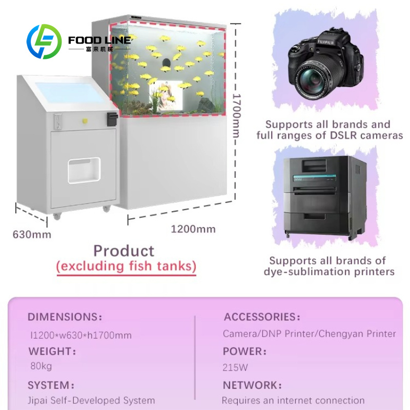 Photo Booth AI Otomatis Penuh  - Commercial Printing Usa ulasan dan harga