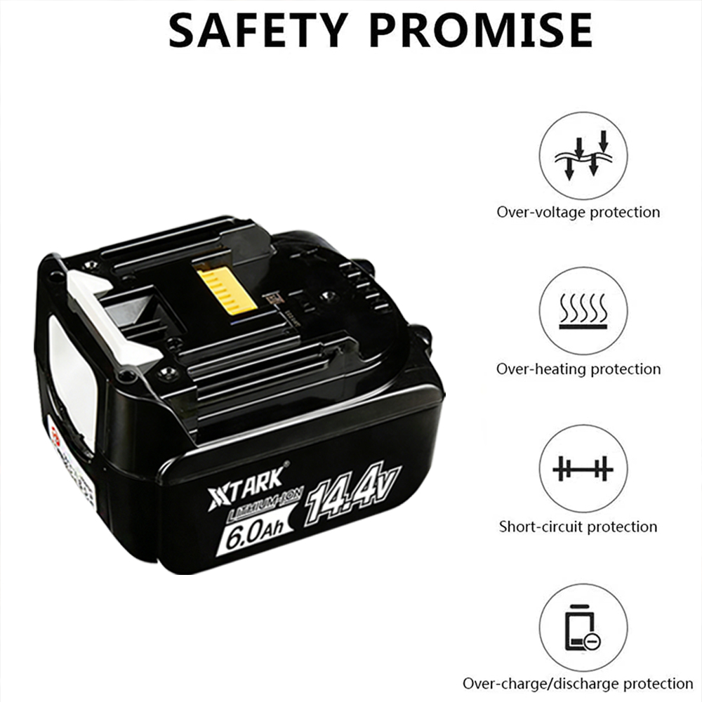 Pengganti Baterai Li-ion 14.4V - Makita Drill Hp1640 ulasan dan harga
