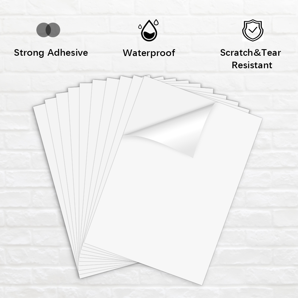 Stiker vinil meja cetak Matte  - Commercial Vinyl Printing ulasan dan harga