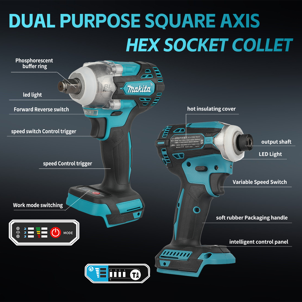 Makita DTW300 Kunci Pas Elektr - Makita Drill Dtw300 ulasan dan harga